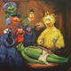 Illustration for article titled Batman and Darth Vader invade art history, in these absolutely deranged paintings